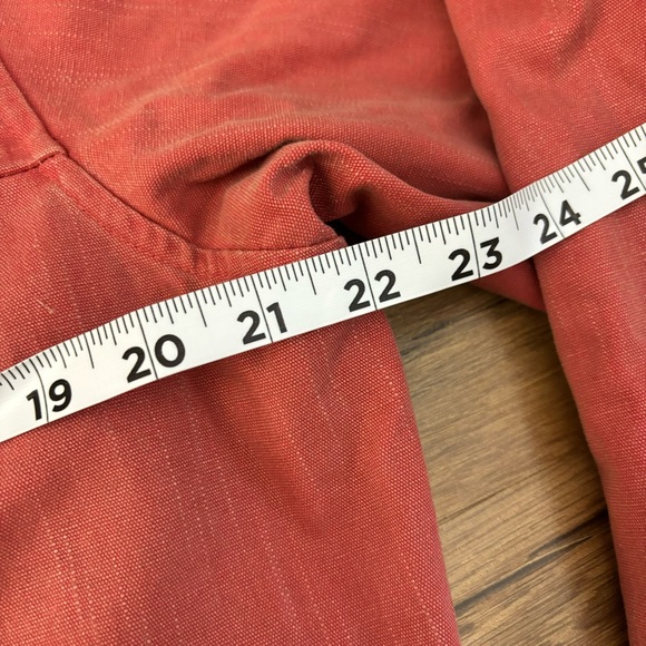 L.L. Bean Canvas Jacket Vintage-Red Women’s Large - Picture 7 of 10